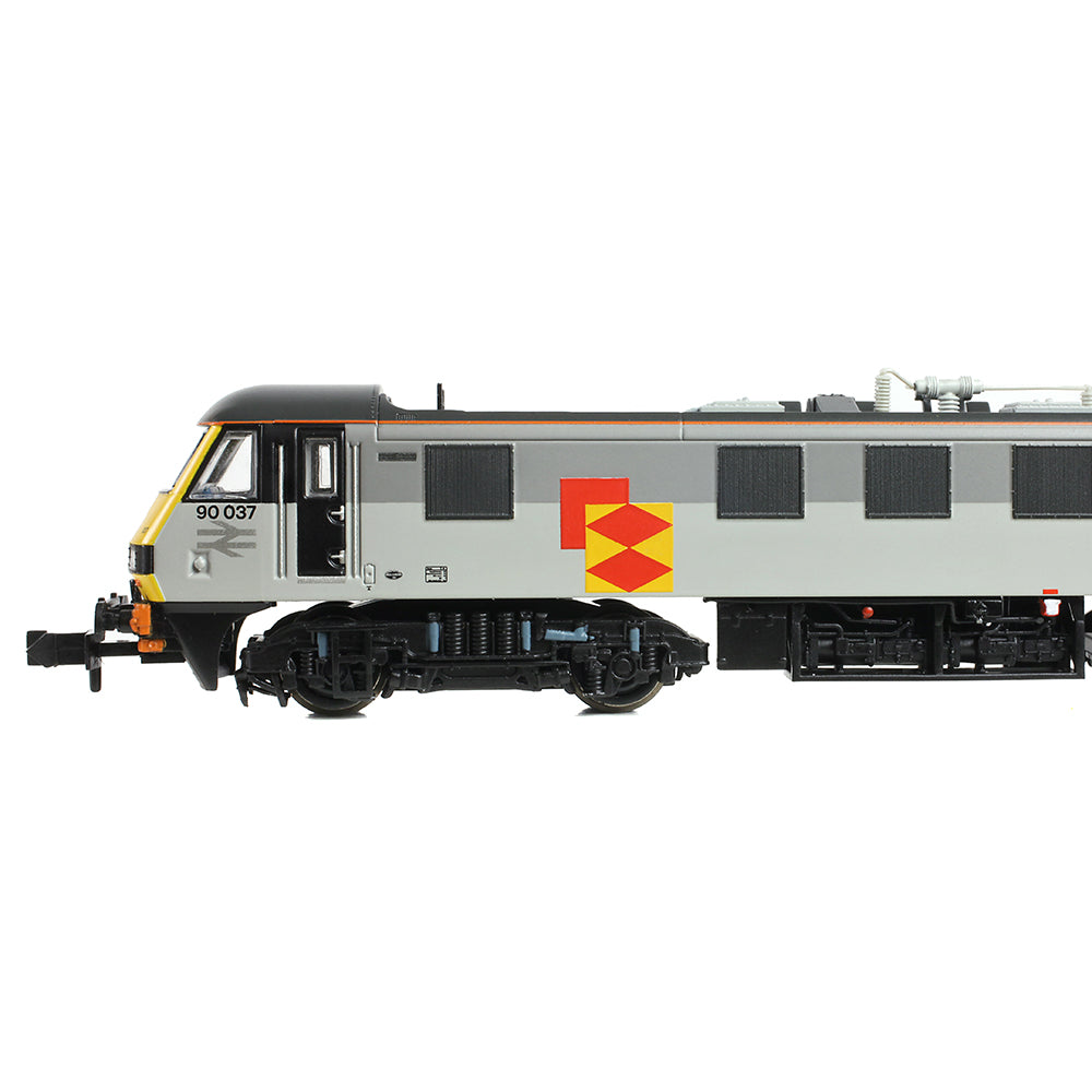 Farish 371-781 Class 90/0 90037 BR Railfreight Distribution Sector N Gauge *LAST FEW*