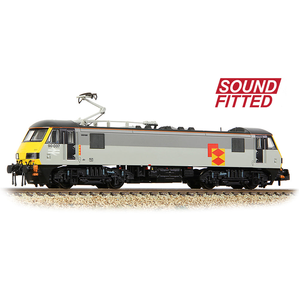 Farish 371-781SF Class 90/0 90037 BR Railfreight Distribution Sector N Gauge *LAST FEW*