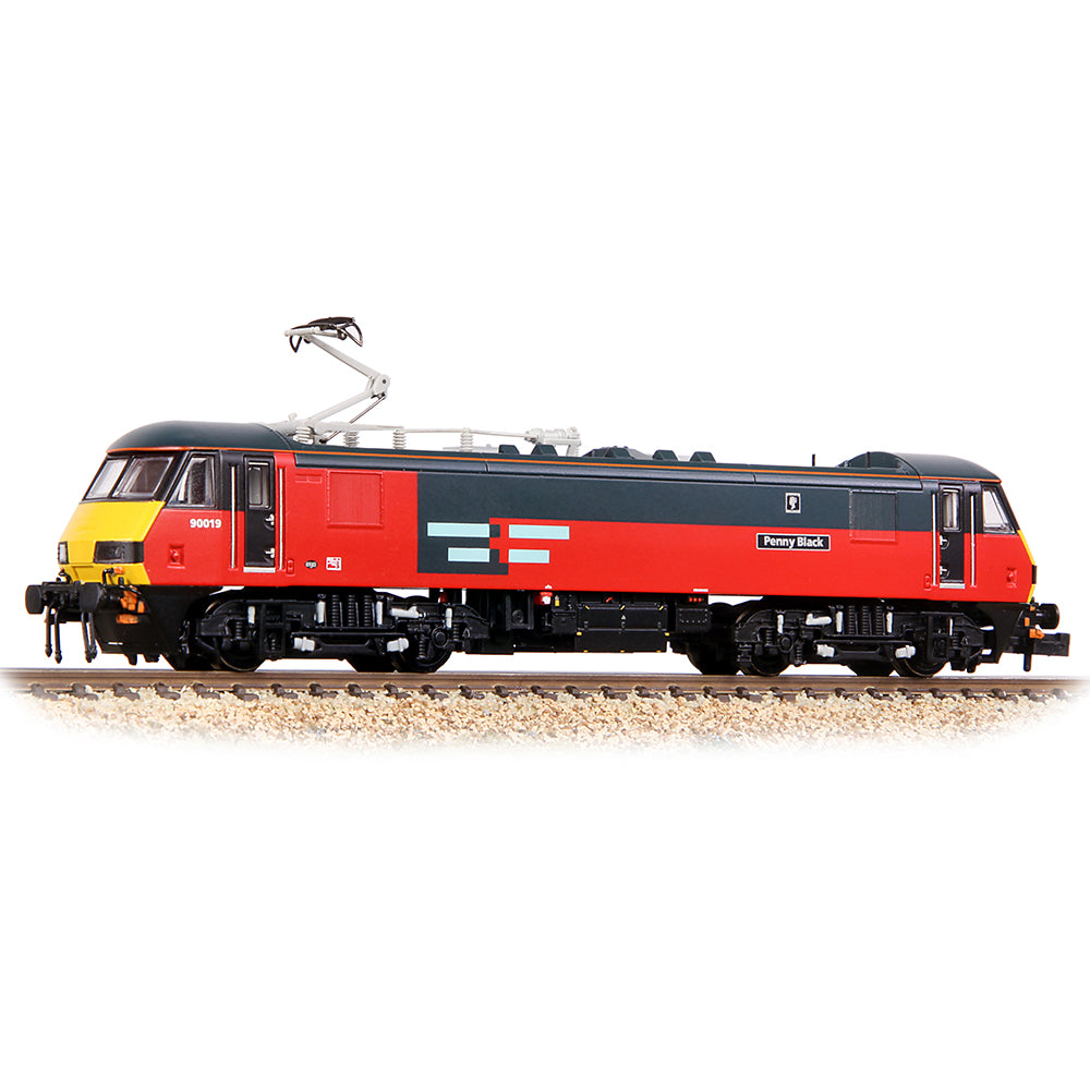 Farish 371-782 Class 90/0 90019 'Penny Black' Rail Express Systems N Gauge *LAST FEW*