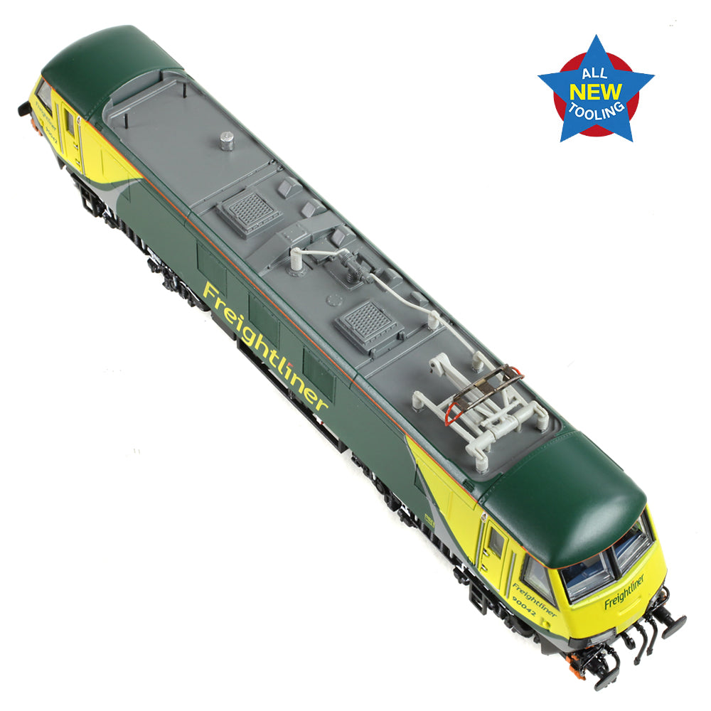 Farish 371-790 Class 90/0 90042 Freightliner 'PowerHaul' - N Gauge *LAST FEW*