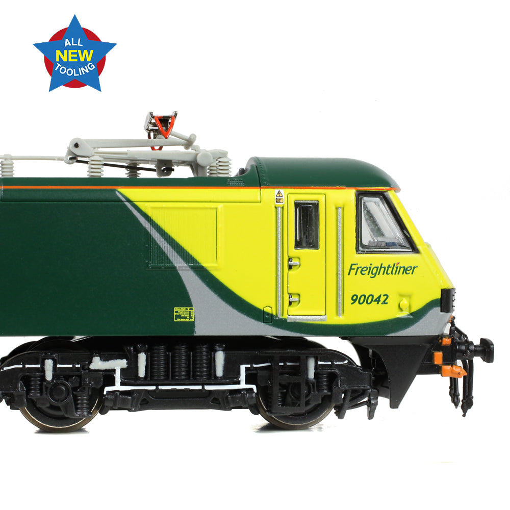 Farish 371-790 Class 90/0 90042 Freightliner 'PowerHaul' - N Gauge *LAST FEW*