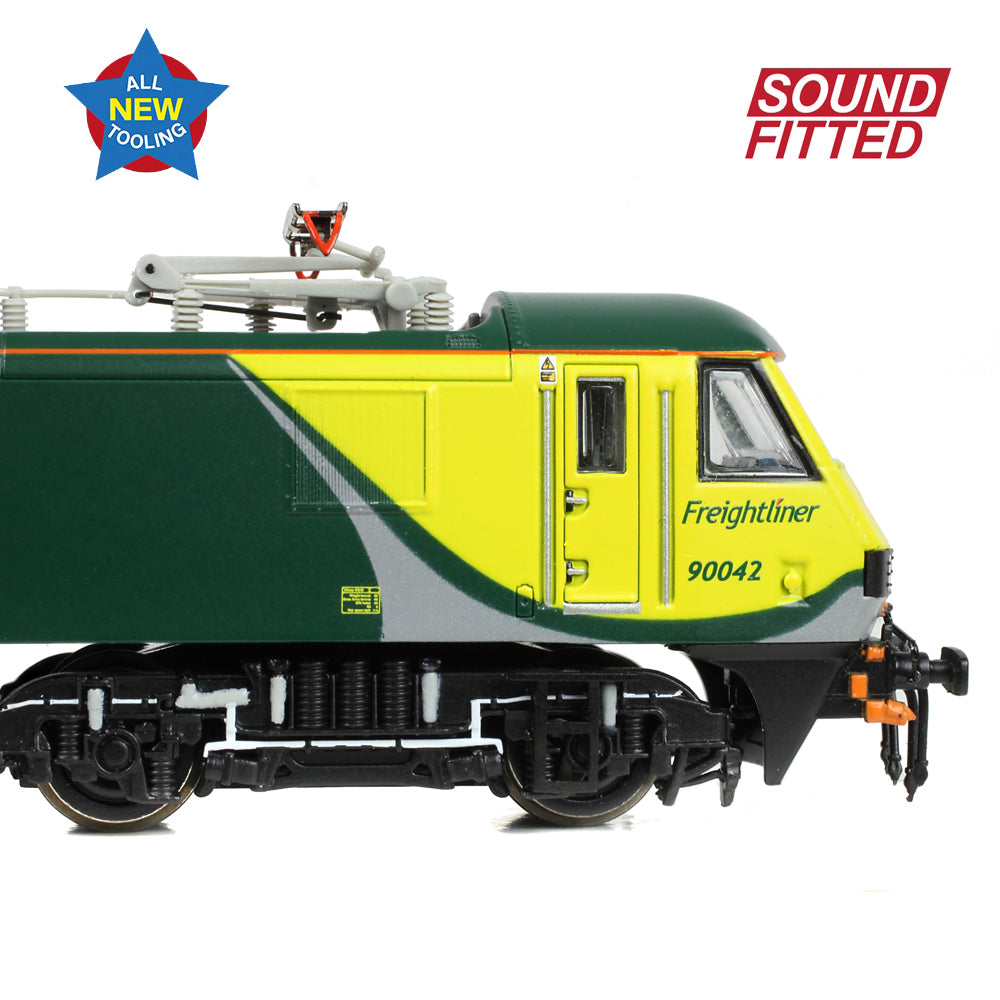 Farish 371-790SF Class 90/0 90042 Freightliner 'PowerHaul' - N Gauge