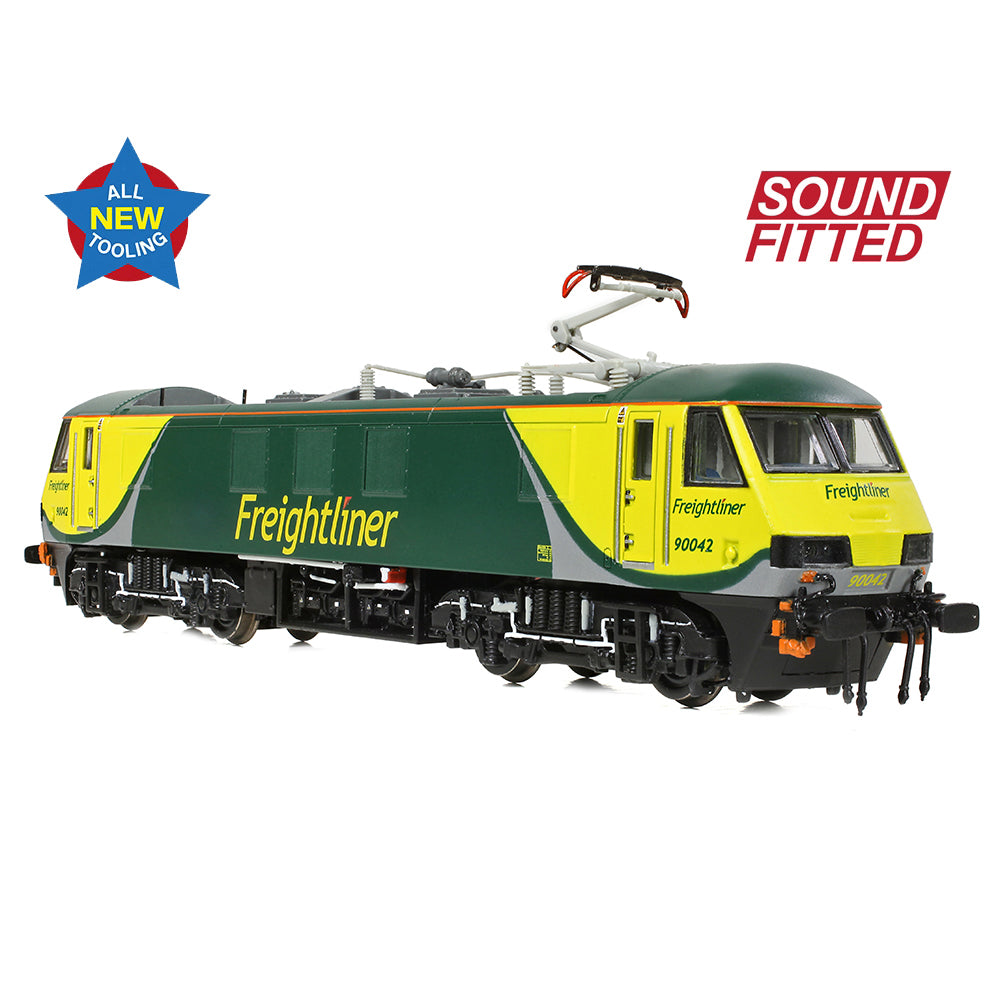 Farish 371-790SF Class 90/0 90042 Freightliner 'PowerHaul' - N Gauge