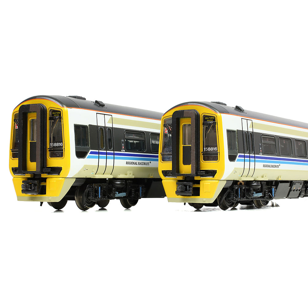 Farish 371-850A Class 158 2-Car DMU 158816 BR Regional Railways - N Gauge