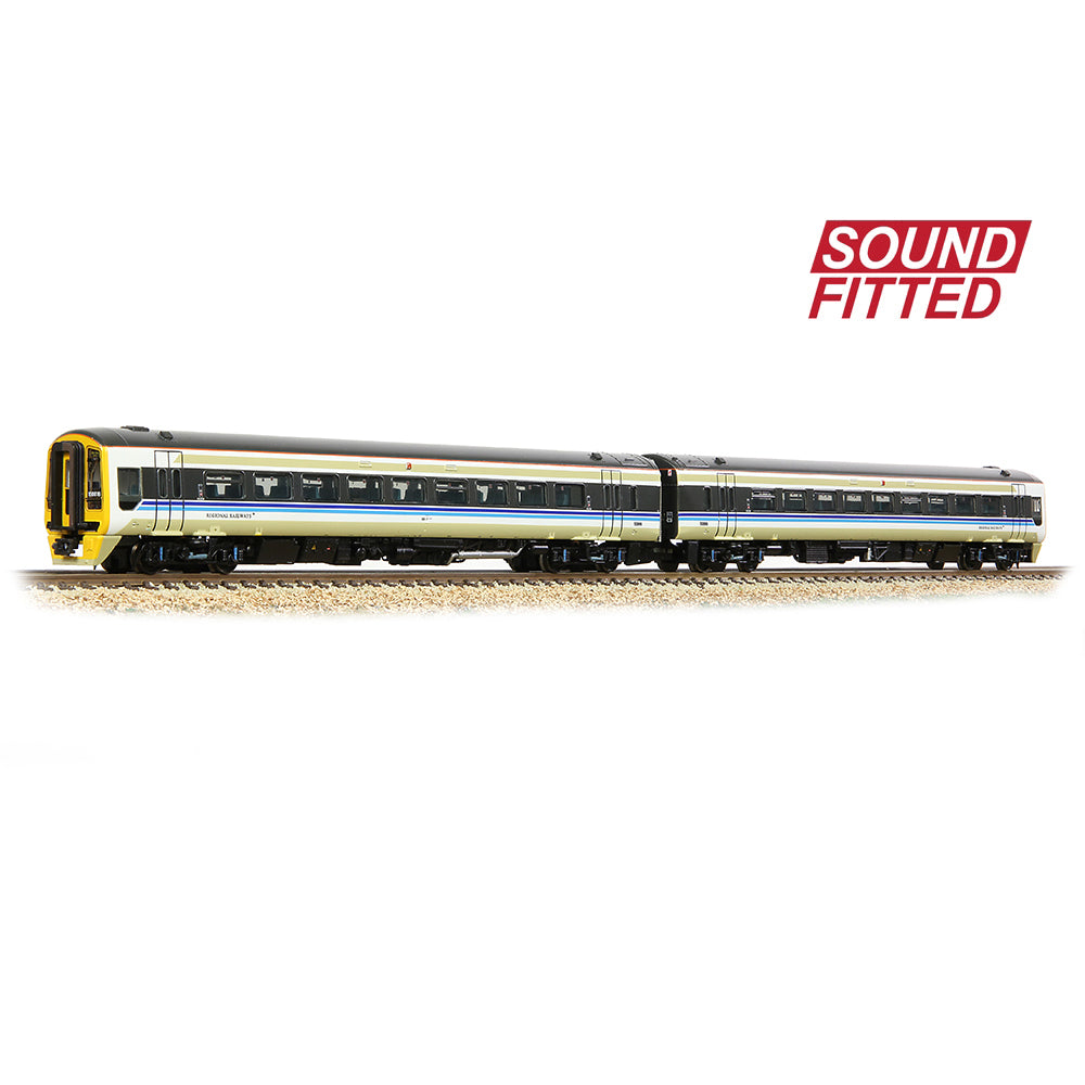 Farish 371-850ASF Class 158 2-Car DMU 158816 BR Regional Railways - N Gauge