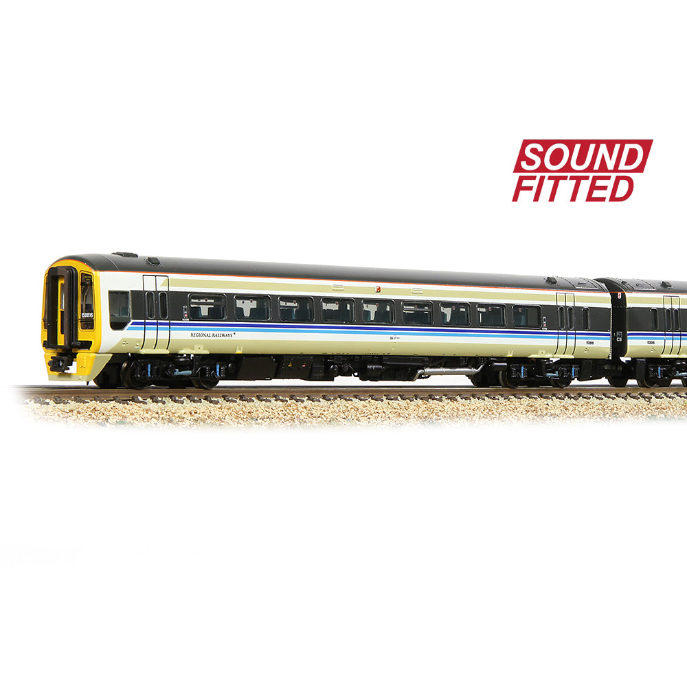 Farish 371-850ASF Class 158 2-Car DMU 158816 BR Regional Railways - N Gauge