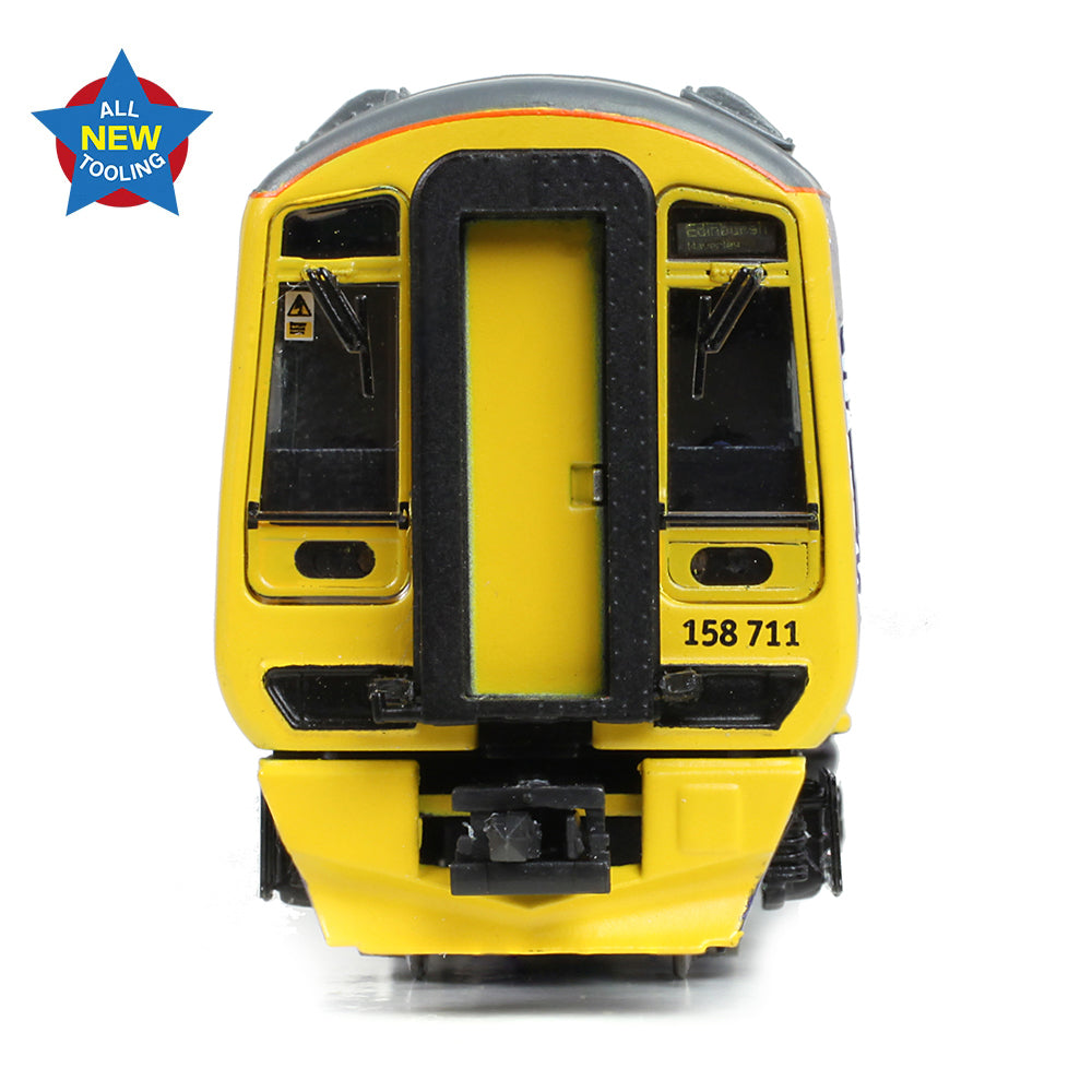 Farish 371-851 Class 158 2 Car DMU 158711 ScotRail - N Gauge