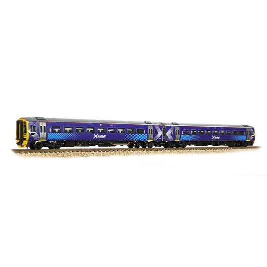 Farish 371-851A Class 158 2-Car DMU 158729 ScotRail Saltire - N Gauge