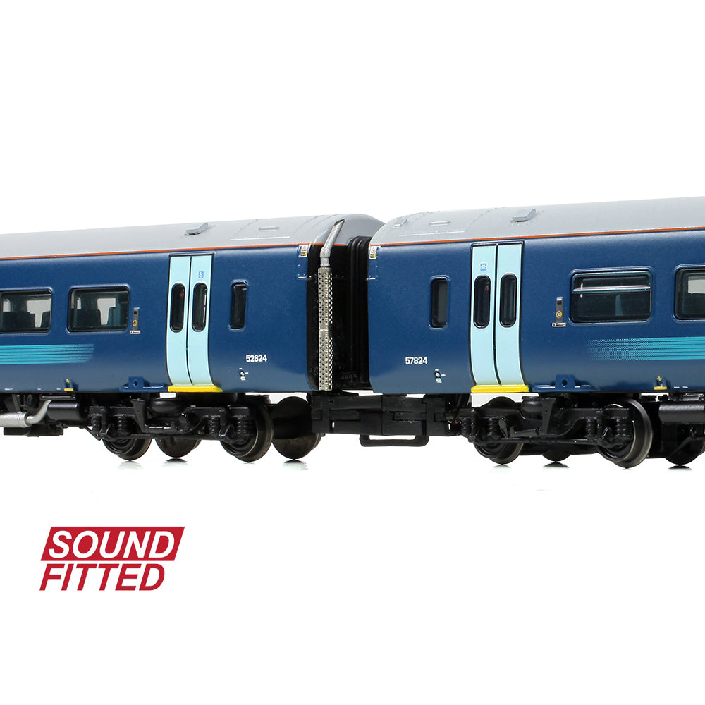 Farish 371-854SF Class 158 2-Car 158824 Arriva Trains Wales (Revised) - N Gauge