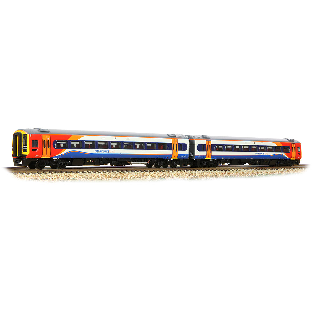 Farish 371-855 Class 158 2-Car DMU 158773 East Midlands Trains - N Gauge