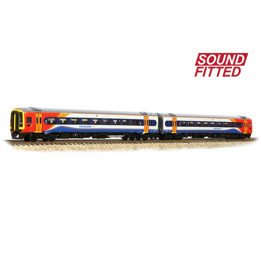 Farish 371-855SF Class 158 2-Car DMU 158773 East Midlands Trains - N Gauge
