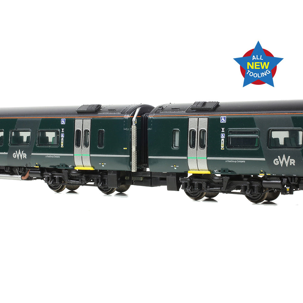 Farish 371-857 Class 158 2-Car DMU 158766 GWR Green (FirstGroup) - N Gauge