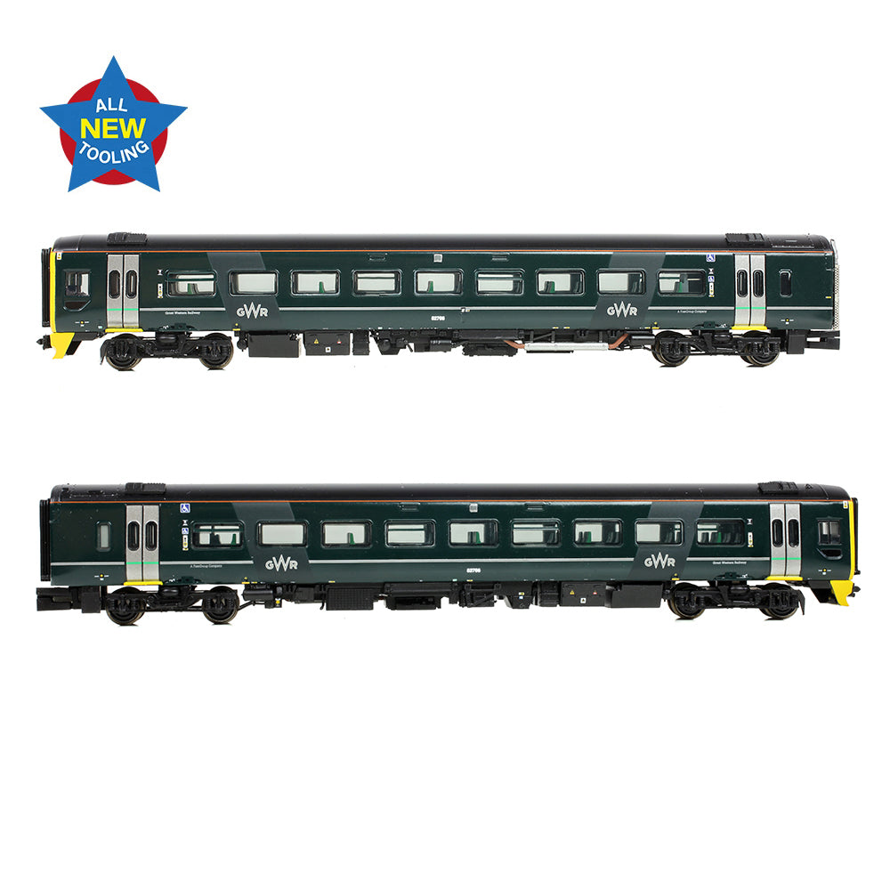 Farish 371-857 Class 158 2-Car DMU 158766 GWR Green (FirstGroup) - N Gauge