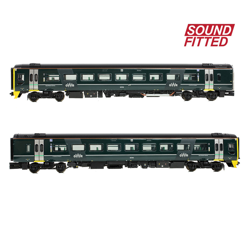 Farish 371-857ASF Class 158 2-Car DMU 158750 GWR Green (FirstGroup) - N Gauge