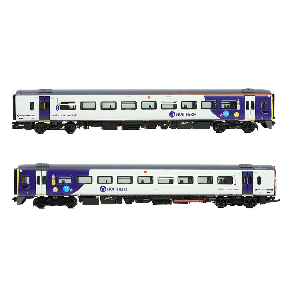 Farish 371-858A Class 158 2-Car DMU 158861 Northern - N Gauge *LAST FEW*