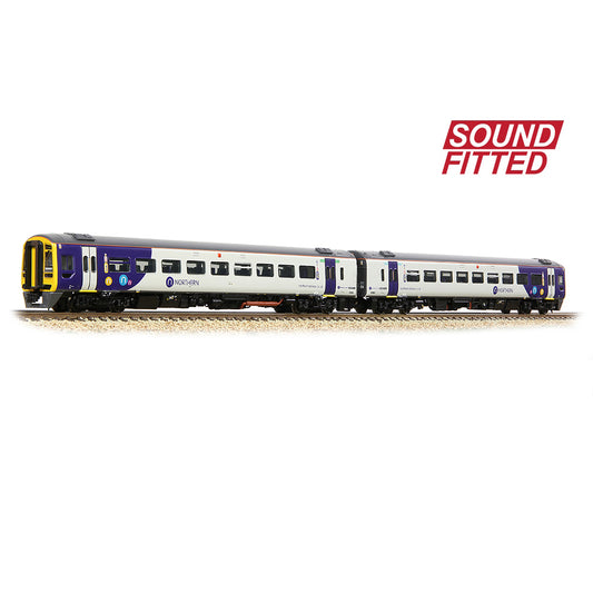 Farish 371-858ASF Class 158 2-Car DMU 158861 Northern - N Gauge