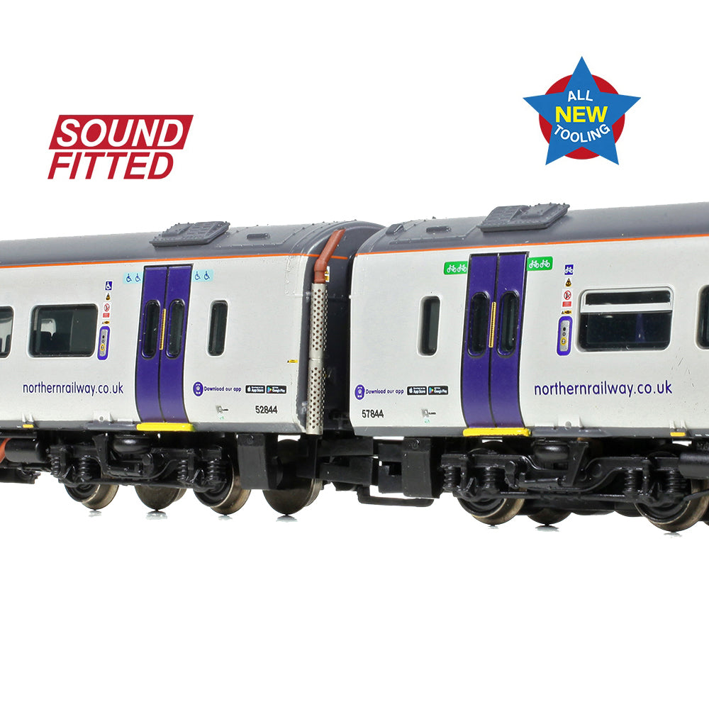 Farish 371-858SF Class 158 2-Car DMU 158844 Northern - N Gauge *LAST FEW*