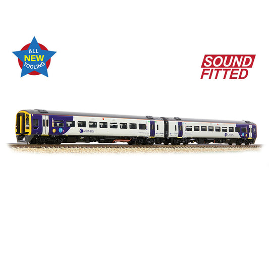 Farish 371-858SF Class 158 2-Car DMU 158844 Northern - N Gauge *LAST FEW*
