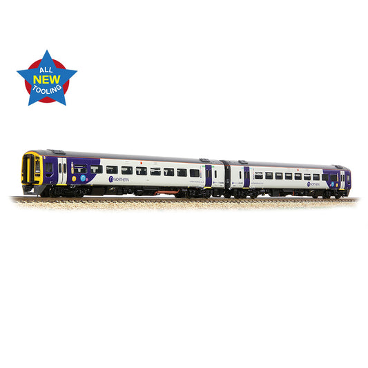 Farish 371-858 Class 158 2-Car DMU 158844 Northern - N Gauge