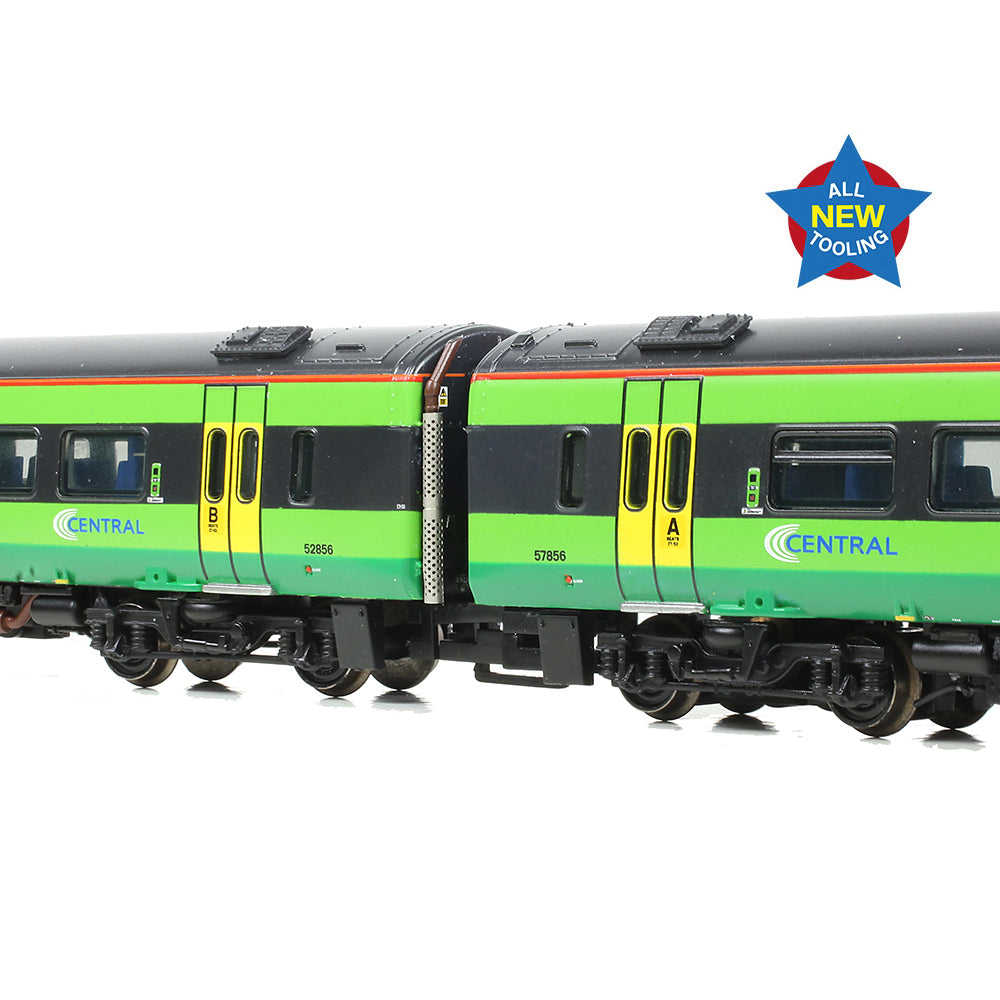 Farish 371-862 Class 158 2-Car DMU 158856 Central Trains - N Gauge