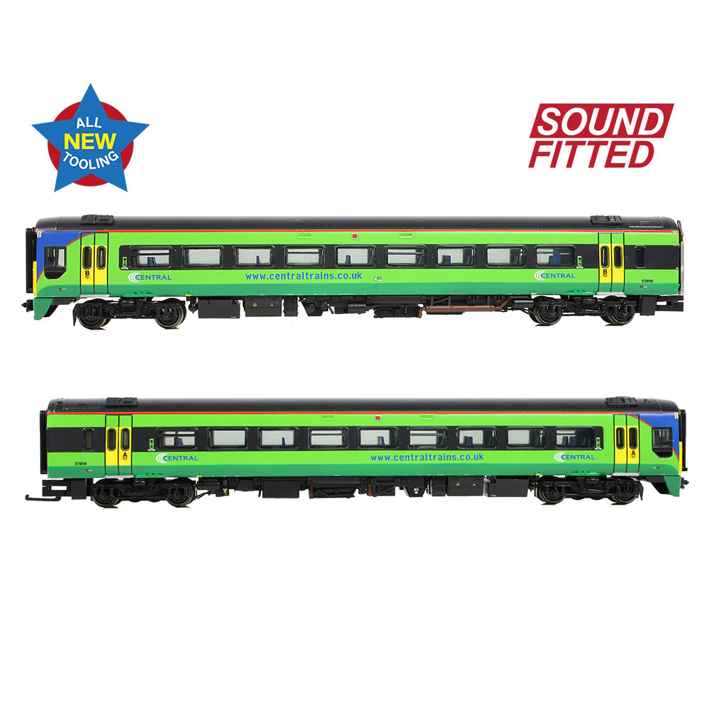 Farish 371-862SF Class 158 2-Car DMU 158856 Central Trains - N Gauge