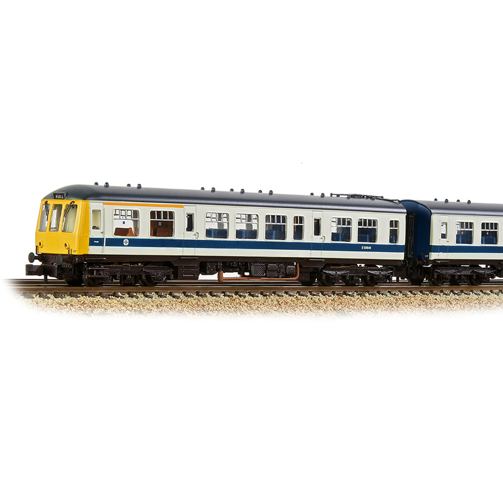 Farish 371-888 Class 108 3 Car DMU BR White & Blue, N Gauge *LAST FEW*
