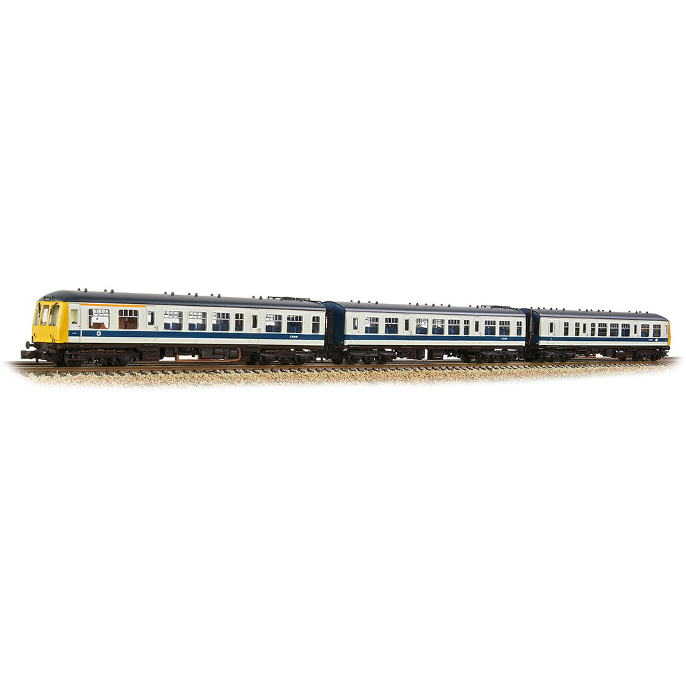 Farish 371-888 Class 108 3 Car DMU BR White & Blue, N Gauge *LAST FEW*