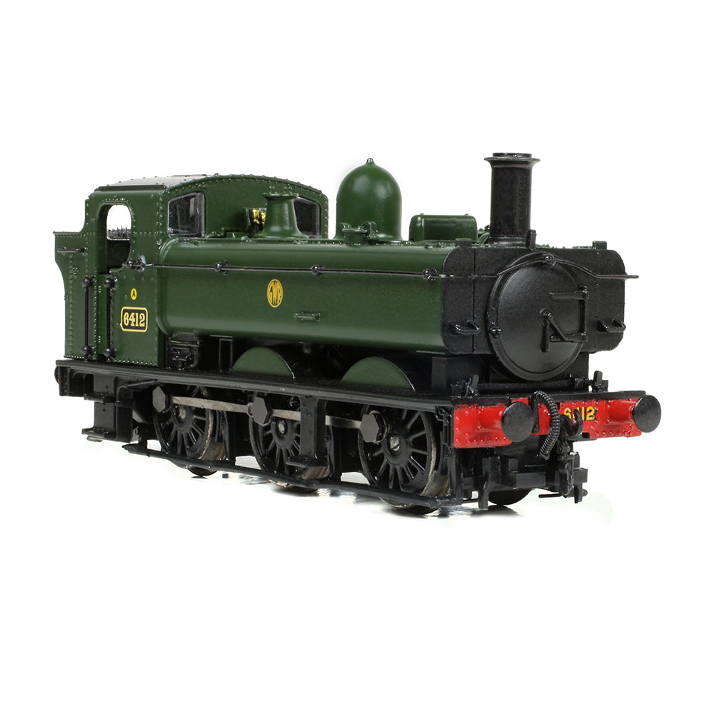 Farish 371-990 GWR 64XX Pannier Tank 6412 GWR Green (Shirtbutton) [Preserved] N Gauge