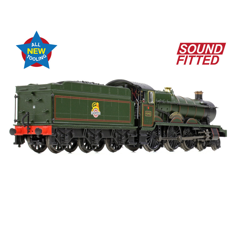 Graham Farish 372-010SF GWR 49XX 'Hall' 4962 'Ragley Hall' BR Lined Green (Early Emblem)  N Gauge *PRE ORDER £254.96*