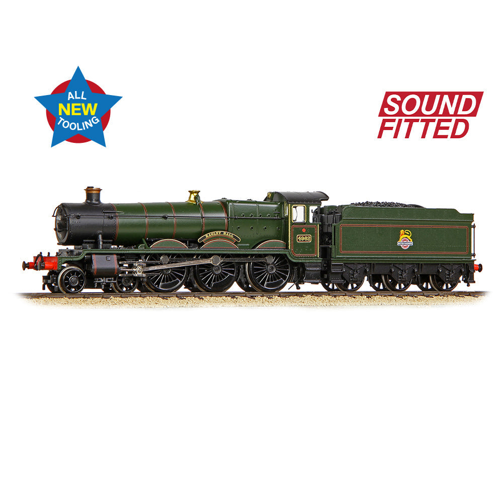 Graham Farish 372-010SF GWR 49XX 'Hall' 4962 'Ragley Hall' BR Lined Green (Early Emblem)  N Gauge *PRE ORDER £254.96*