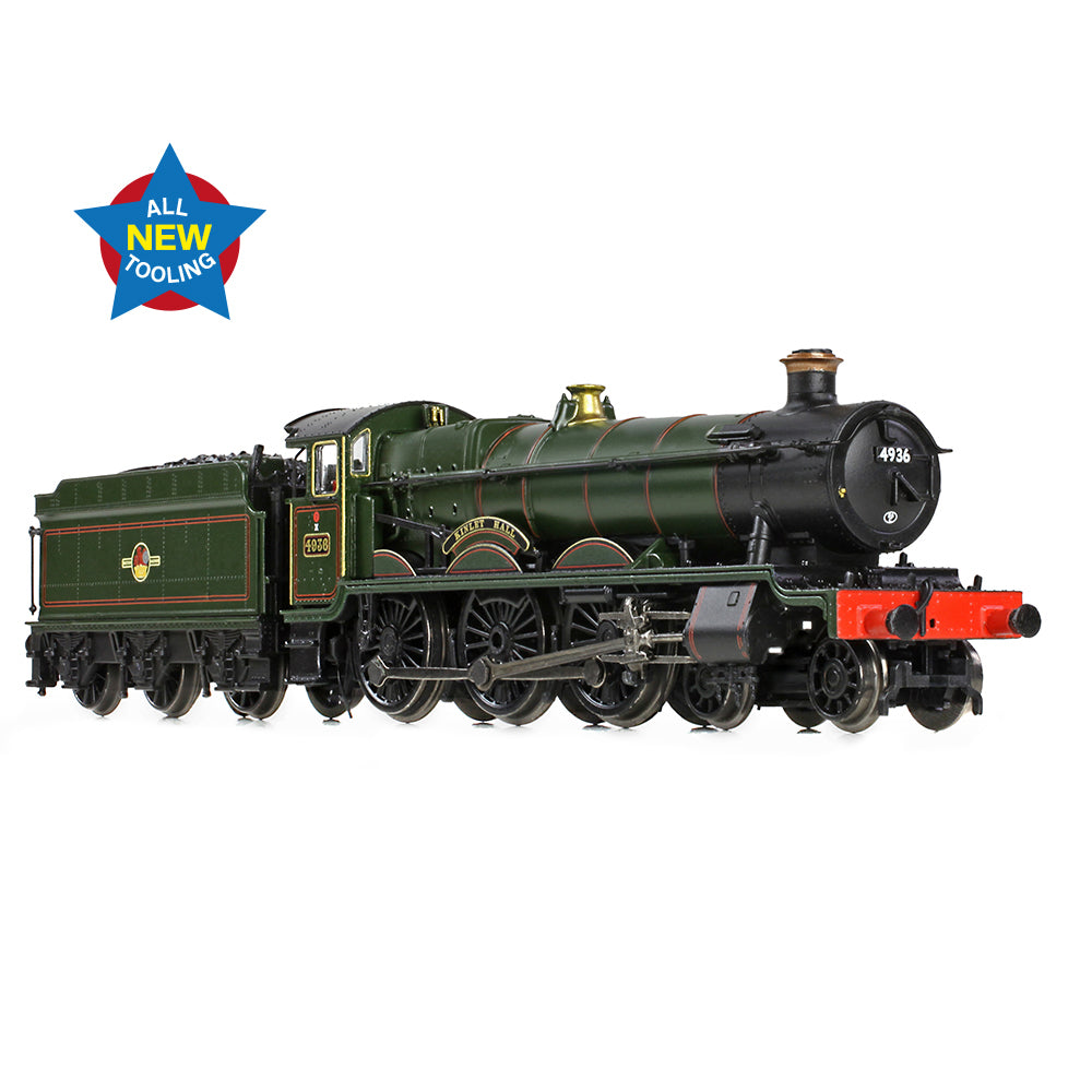 Graham Farish 372-011 GWR 49XX 'Hall' 4936 'Kinlet Hall' BR Lined Green (Late Crest) N Gauge *PRE ORDER £161.46*