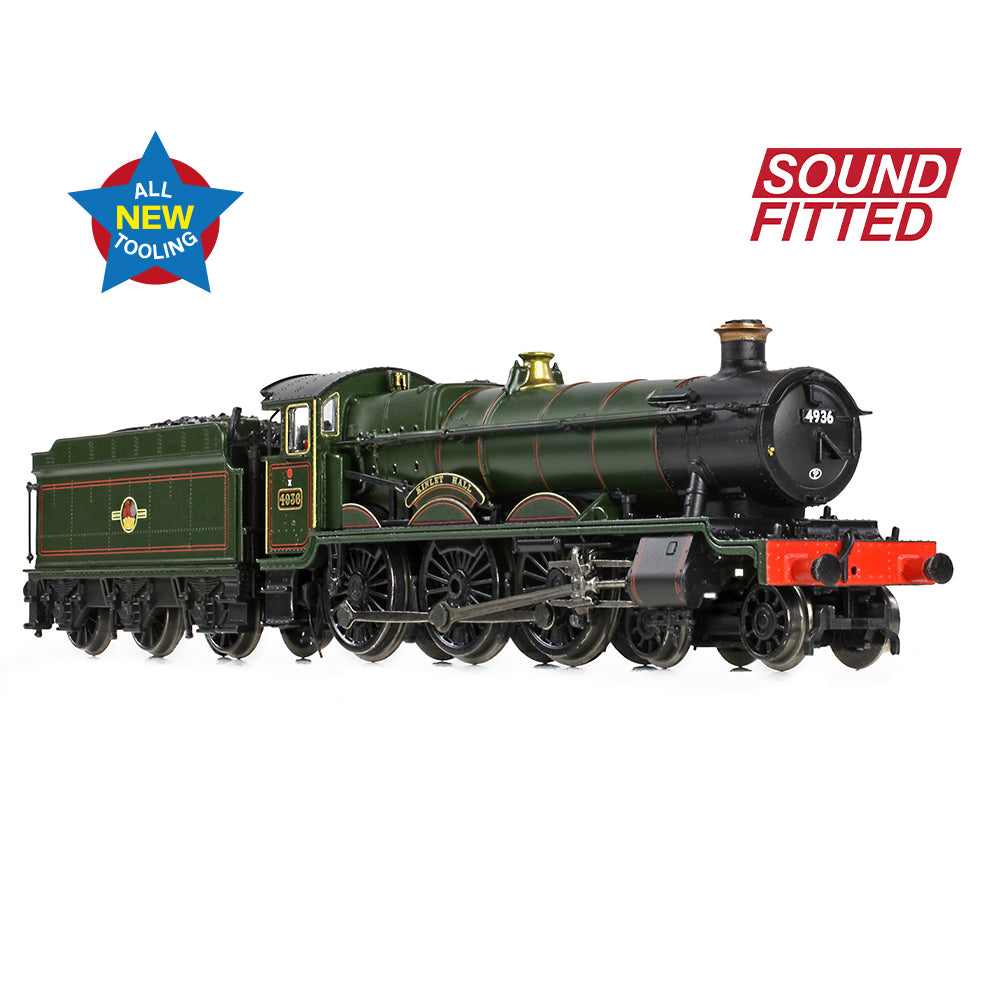 Graham Farish 372-011SF GWR 49XX 'Hall' 4936 'Kinlet Hall' BR Lined Green (Late Crest)  N Gauge *PRE ORDER £254.96*