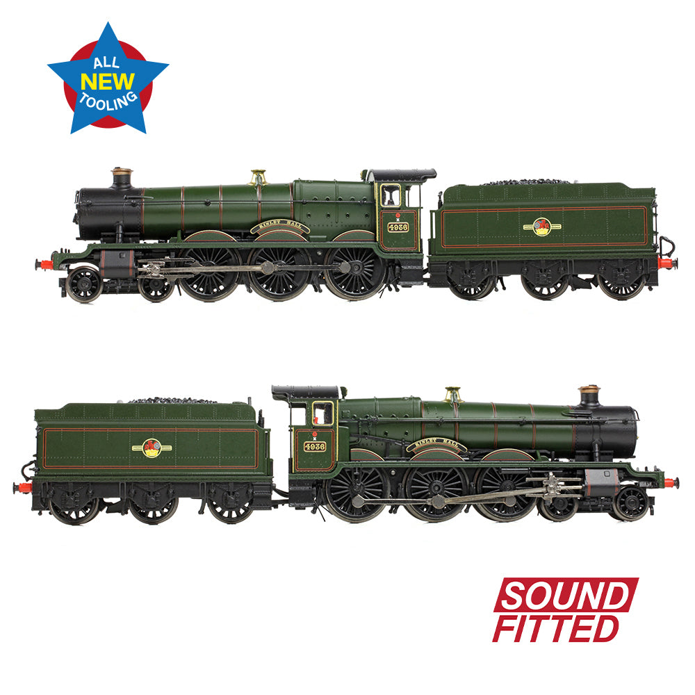 Graham Farish 372-011SF GWR 49XX 'Hall' 4936 'Kinlet Hall' BR Lined Green (Late Crest)  N Gauge *PRE ORDER £254.96*