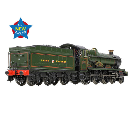 Graham Farish 372-450 GWR 'Modified Hall' 6960 'Raveningham Hall' GWR Lined Green (GW Crest) N Gauge