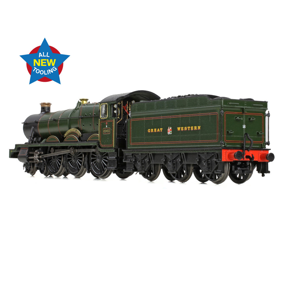 Graham Farish 372-450 GWR 'Modified Hall' 6960 'Raveningham Hall' GWR Lined Green (GW Crest) N Gauge *PRE ORDER £161.46*