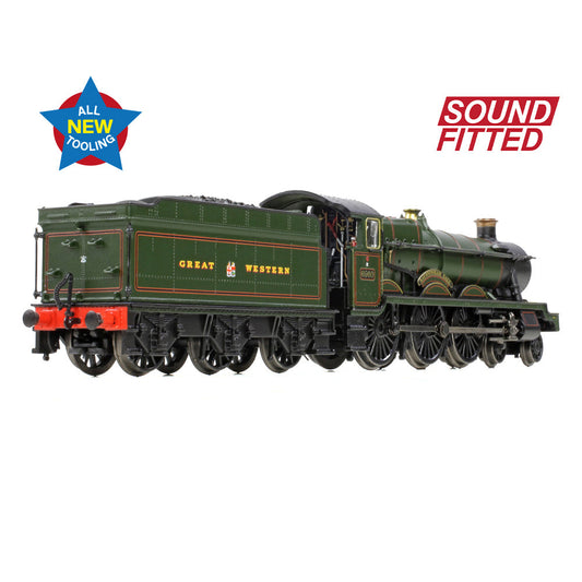Graham Farish 372-450SF GWR 'Modified Hall' 6960 'Raveningham Hall' GWR Lined Green (GW Crest) N Gauge