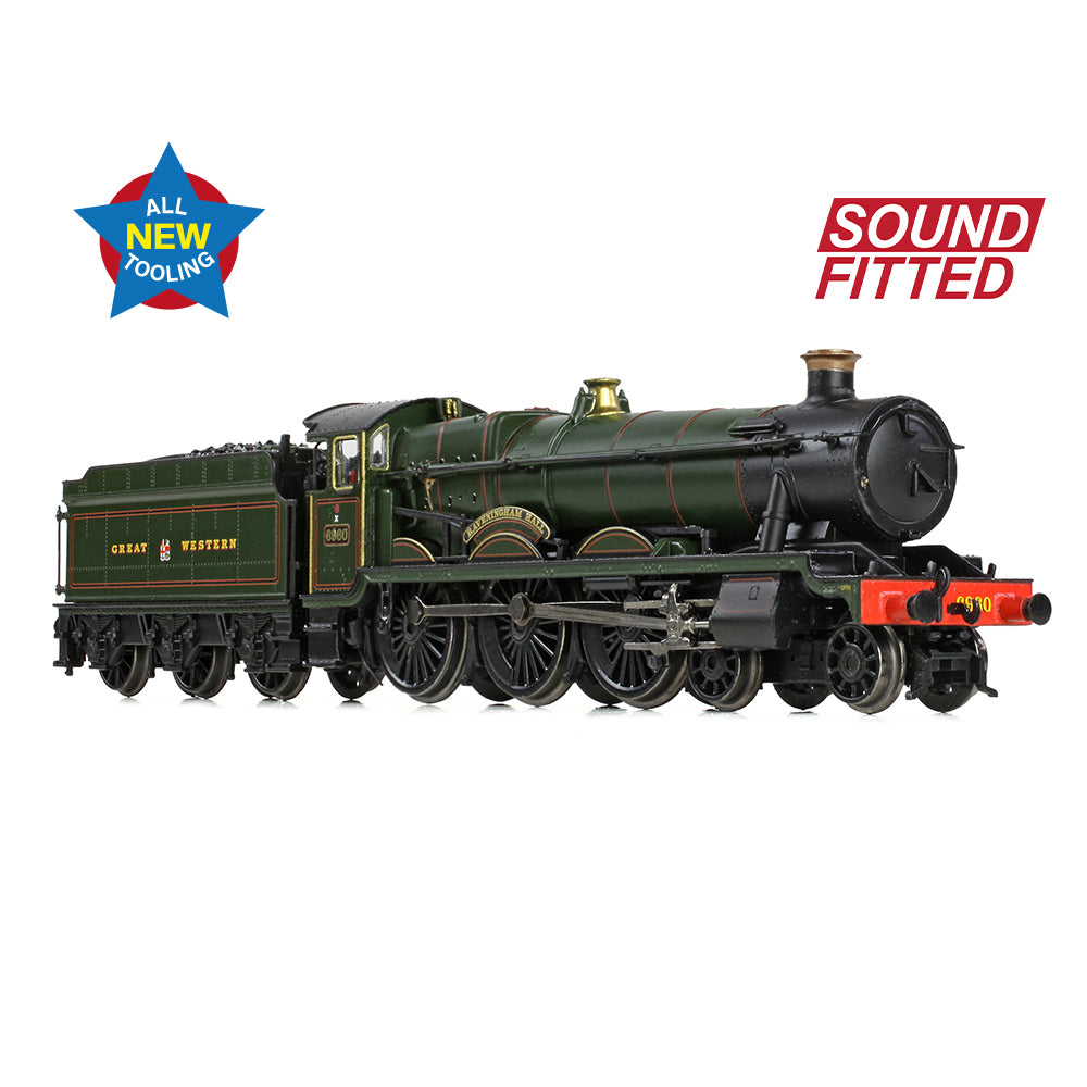 Graham Farish 372-450SF GWR 'Modified Hall' 6960 'Raveningham Hall' GWR Lined Green (GW Crest)  N Gauge *PRE ORDER £254.96*