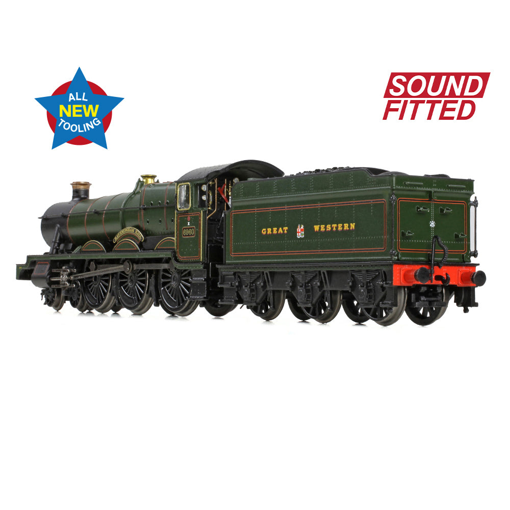 Graham Farish 372-450SF GWR 'Modified Hall' 6960 'Raveningham Hall' GWR Lined Green (GW Crest)  N Gauge *PRE ORDER £254.96*