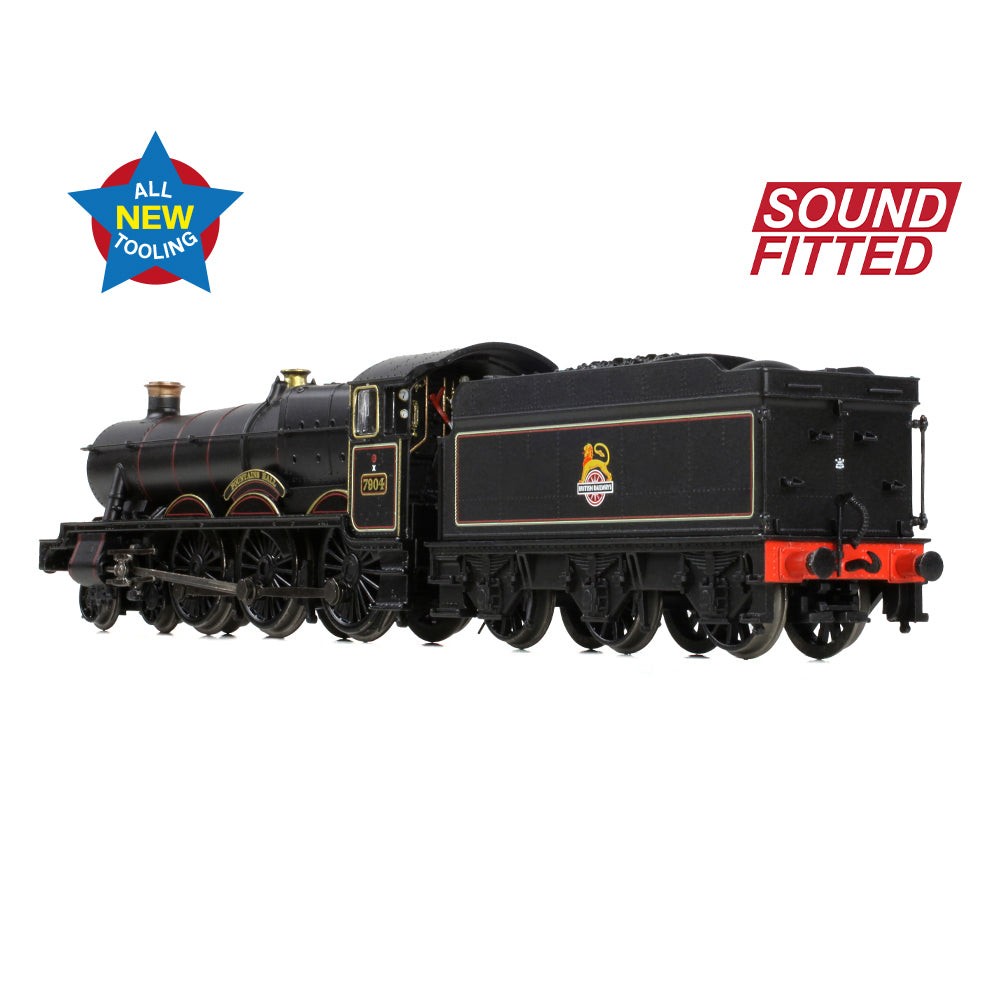 Graham Farish 372-451SF GWR 'Modified Hall' 7904 'Fountains Hall' BR Lined Black (Early Emb.)  N Gauge *PRE ORDER £254.96*