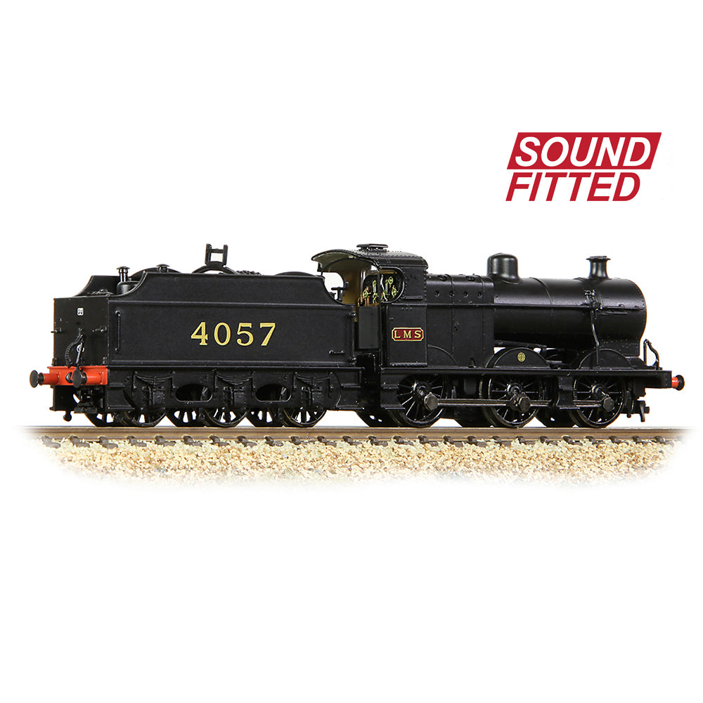 Farish 372-063SF MR 3835 4F with Fowler Tender 4057 LMS Black (MR numerals) - N Gauge