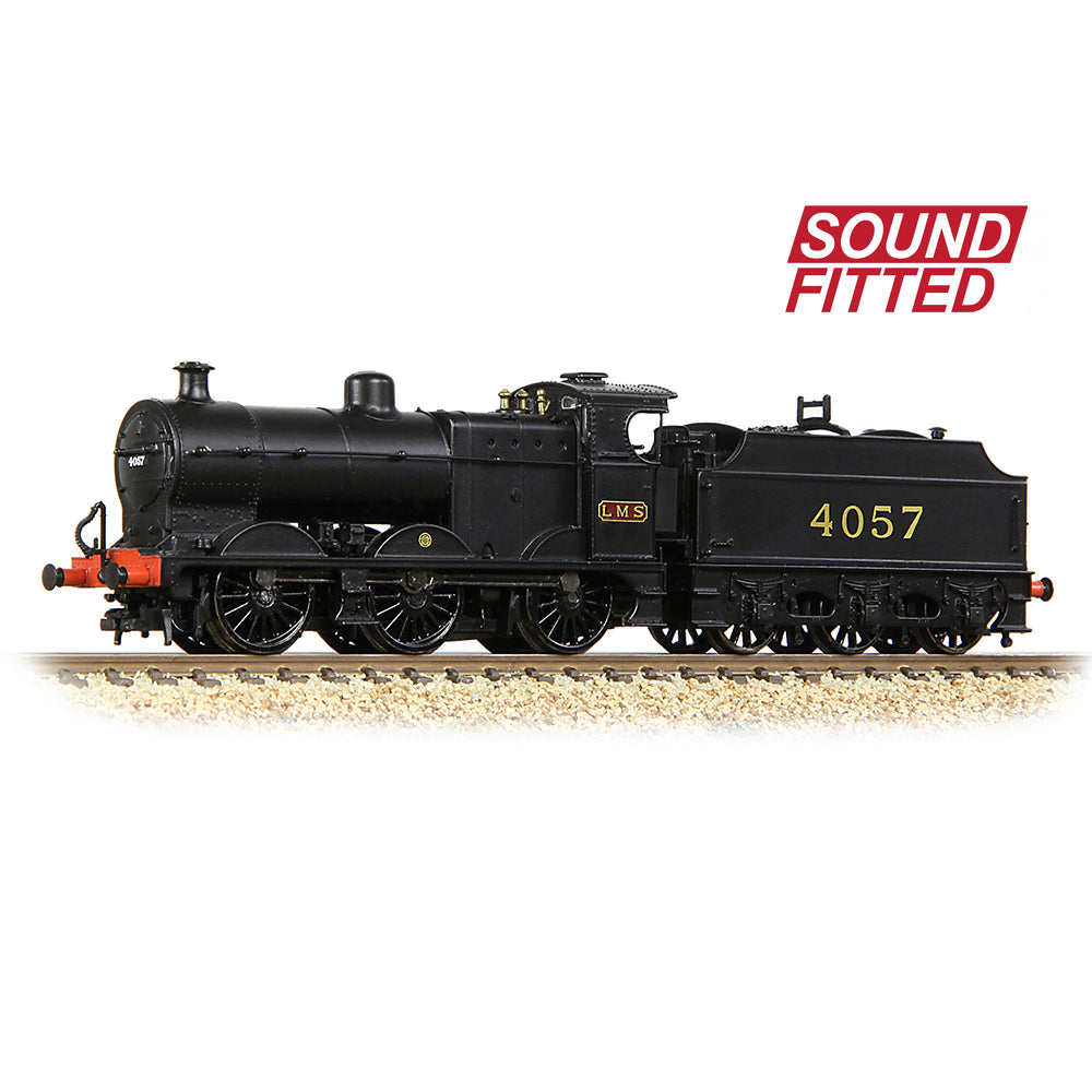 Farish 372-063SF MR 3835 4F with Fowler Tender 4057 LMS Black (MR numerals) - N Gauge