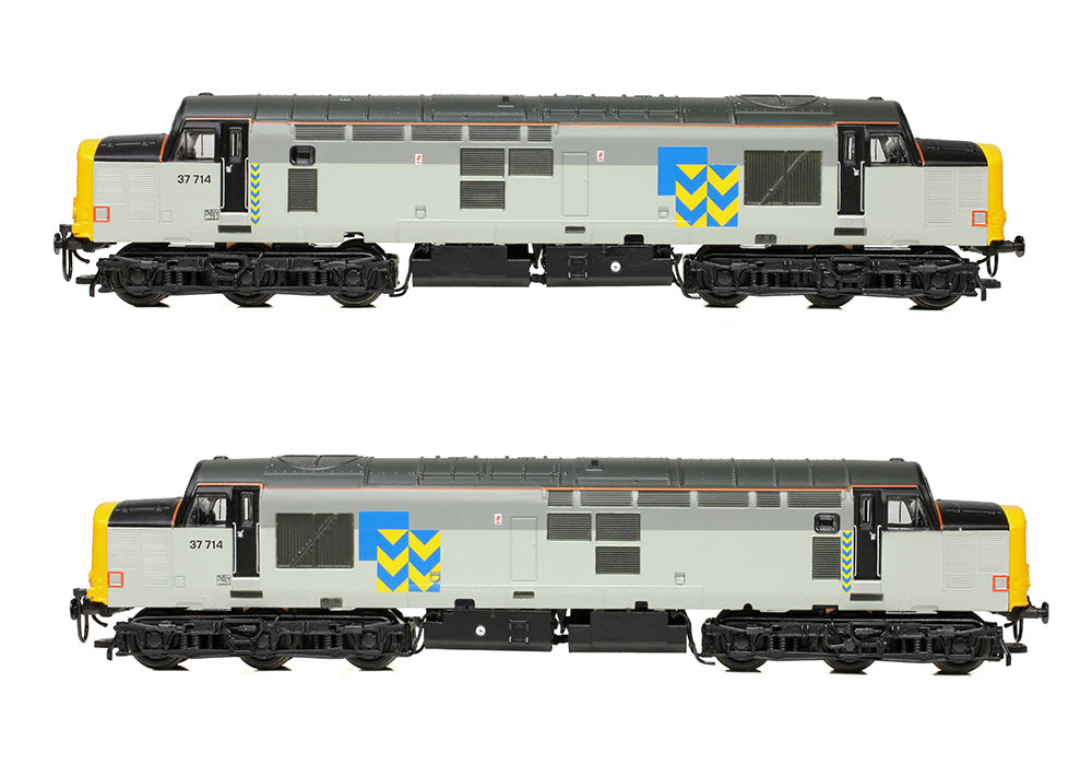 Farish 372-111 Class 37/7 37714 BR Railfreight Metals Sector N Gauge *PRE ORDER £152.96*