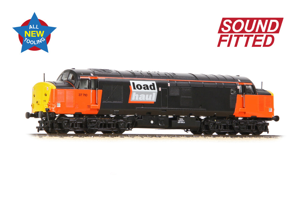 Farish 372-112SF Class 37/7 37710 Loadhaul SOUND FITTED N Gauge *PRE ORDER £250.71*