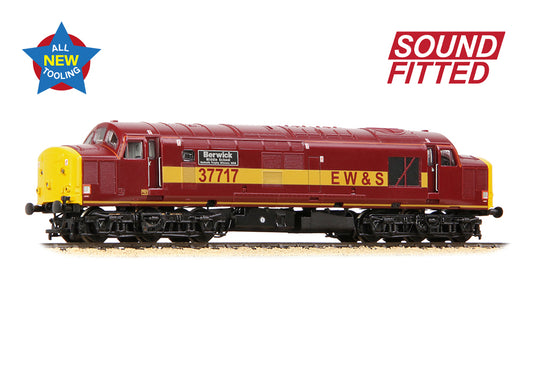 Farish 372-113SF Class 37/7 37717 'Berwick Middle School' EWS SOUND FITTED N Gauge *PRE ORDER £250.71*