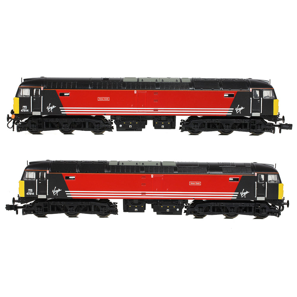 Farish 372-260 Class 47 47814 'Totnes Castle' Virgin Trains - N Gauge *LAST FEW*
