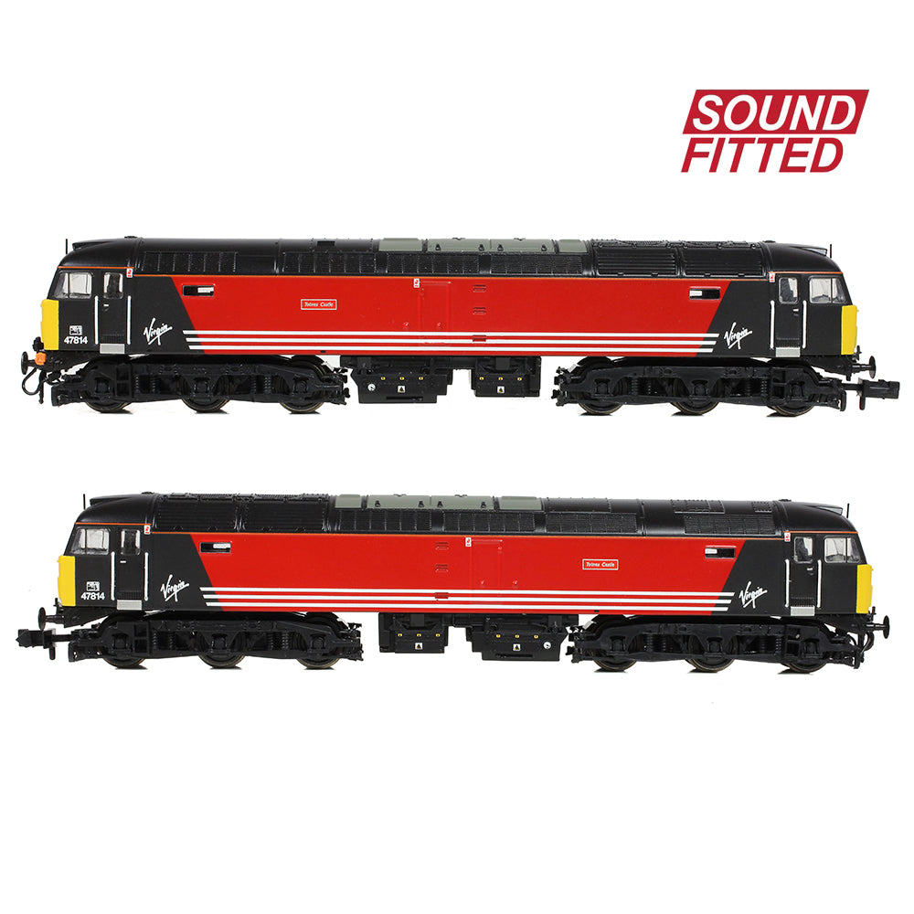 Farish 372-260SF Class 47/7 47814 'Totnes Castle' Virgin Trains (Original) N Gauge
