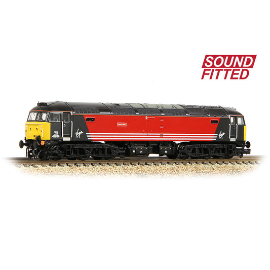 Farish 372-260SF Class 47/7 47814 'Totnes Castle' Virgin Trains (Original) N Gauge