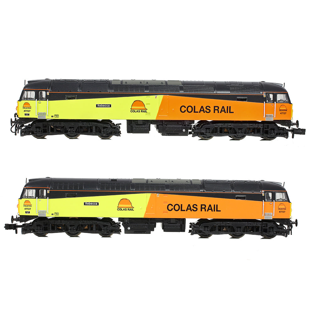 Farish 372-261 Class 47 47727 'Rebecca' Colas - N Gauge