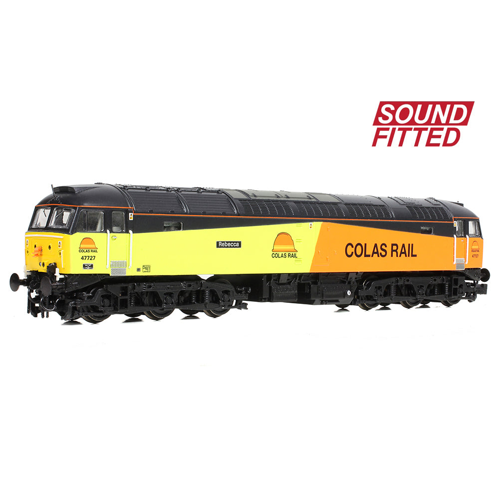 Farish 372-261SF Class 47/7 47727 'Rebecca' Colas Rail N Gauge