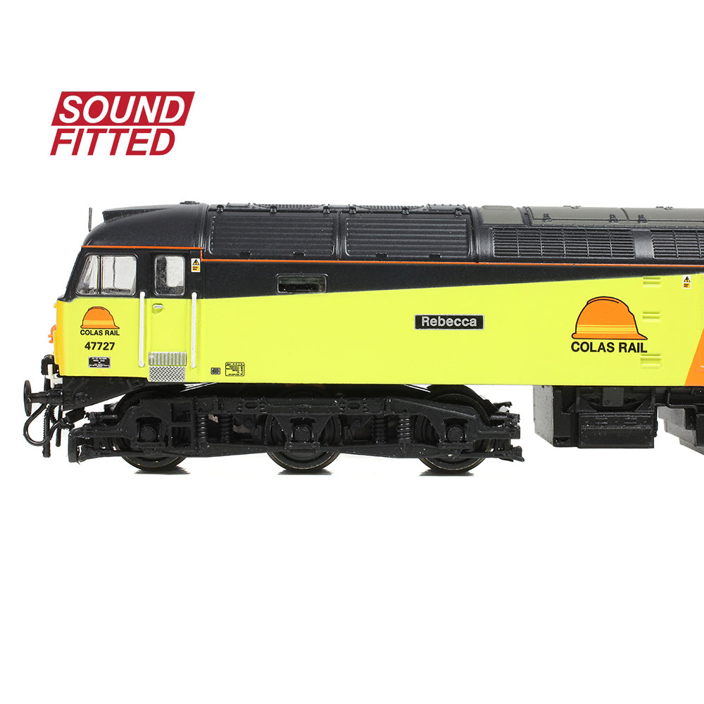 Farish 372-261SF Class 47/7 47727 'Rebecca' Colas Rail N Gauge